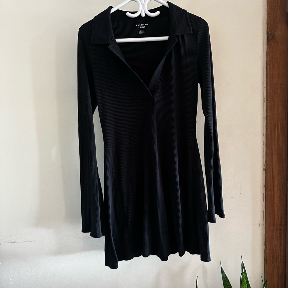 American Eagle Outfitters Black Mini Dress